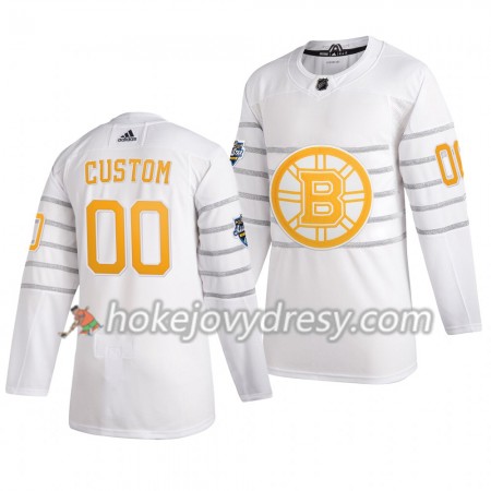 Pánské Hokejový Dres Boston Bruins Custom Bílá Adidas 2020 NHL All-Star Authentic